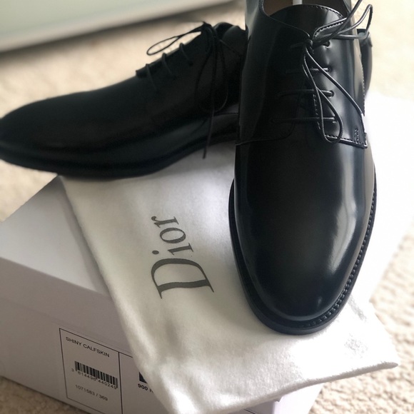 Christian Dior Shiny Calfskin Shoes - Picture 3 of 3